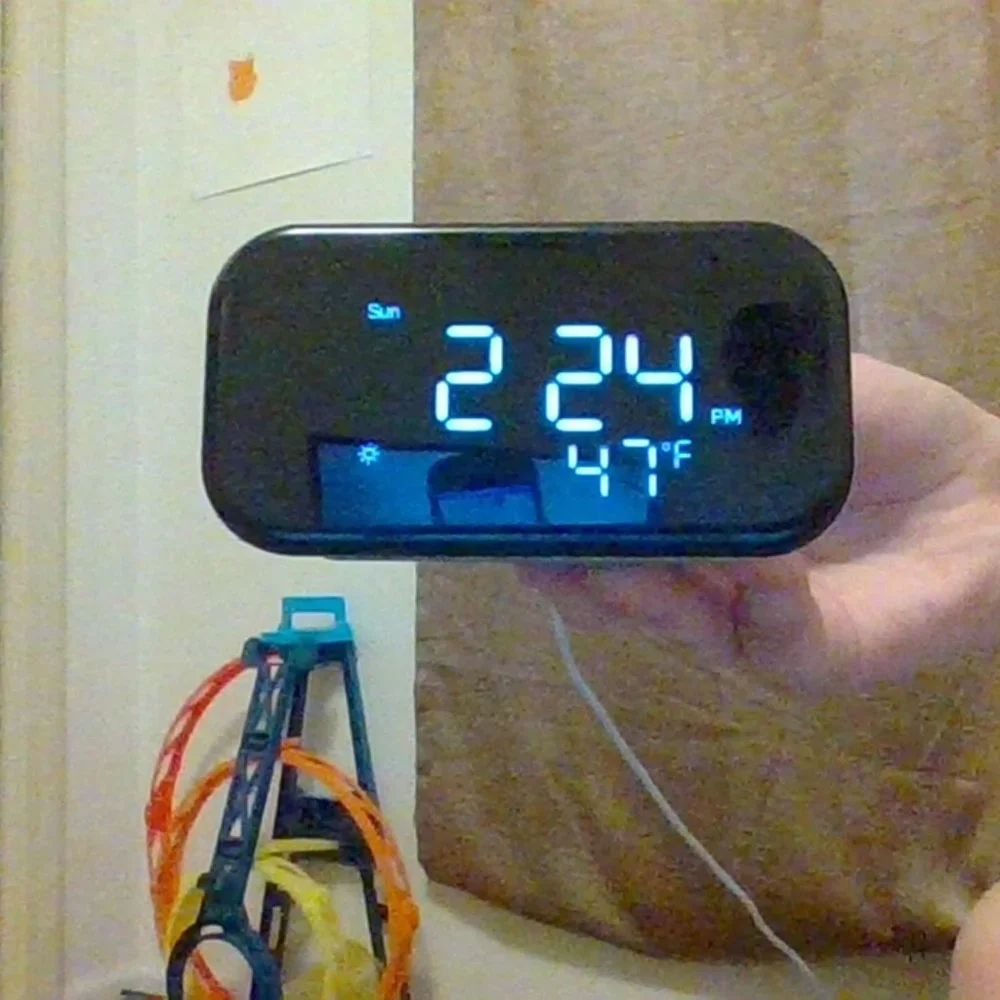 google lenvo smart alarm clock